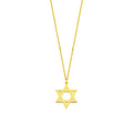 18K Gold Vermeil Star of David Necklace | Jewish Jewelry