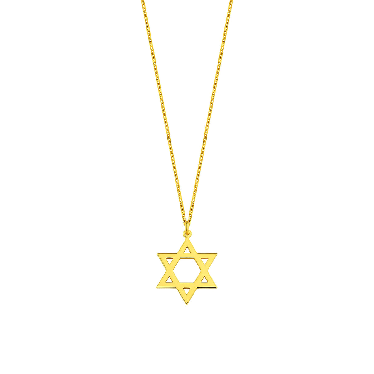 18K Gold Vermeil Star of David Necklace | Jewish Jewelry